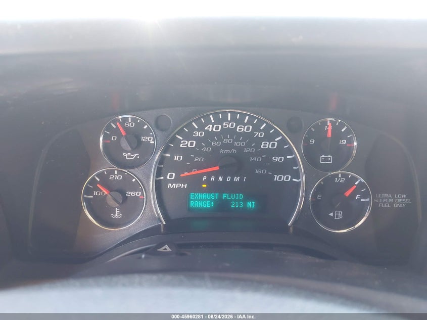 2012 GMC SAVANA CUTAWAY 4500 SERIES DIESEL N/A