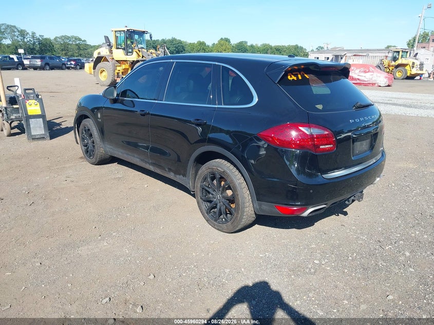 2013 PORSCHE CAYENNE auction photo 3