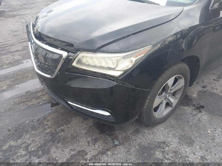 2014 ACURA MDX SPORT UTILITY VEHICLE 3.5L V-6 DI, VVT, PREMIUM , 290HP