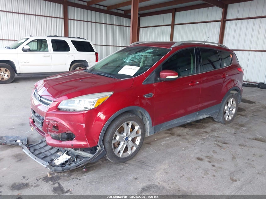 2015 Ford Escape, Удар спереди, IAAI, VIN 1FMCU0J98FUC60593 — фото 2