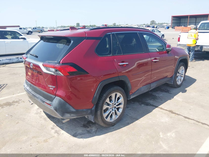 Vin: 2t3n1rfv4sw502616, lot: 46459541, toyota rav4 limited 20254