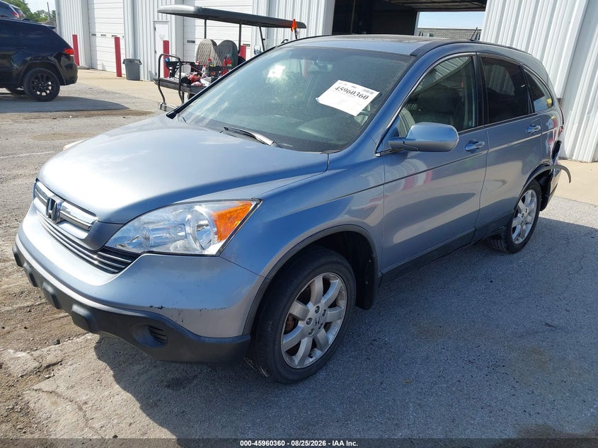 2007 Honda CR-V, Лівий зад, IAAI, VIN JHLRE38717C037355 — фото 2