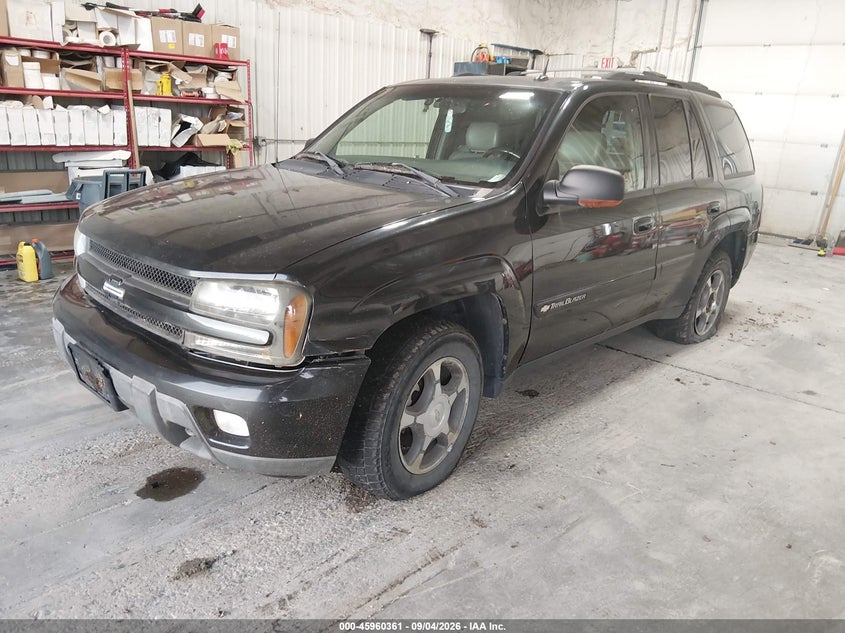 2004 Chevrolet Trailblazer Lt, Обычный износ, IAAI, VIN 1GNDT13S942206379 — фото 2
