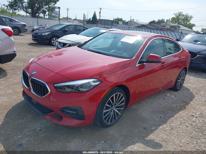 2020 BMW 2er, Затопление, IAAI, VIN WBA73AK02L7G14942 — фото 2