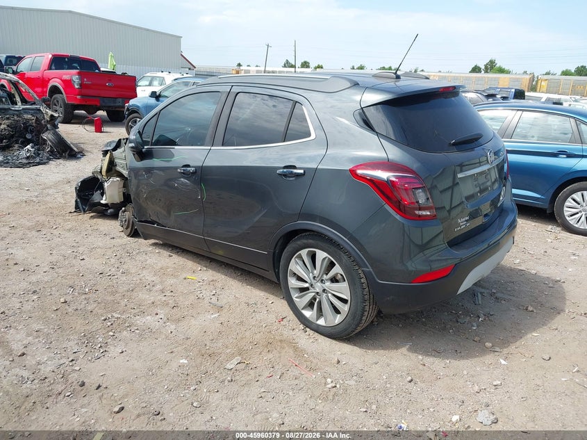 Vin: kl4cjasb0jb578789, lot: 46459598, buick encore preferred 20183