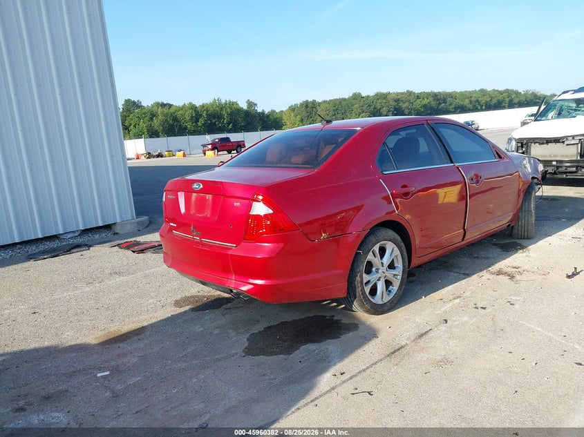 Vin: 3fahp0ha4cr232428, lot: 46459601, ford fusion se 20124