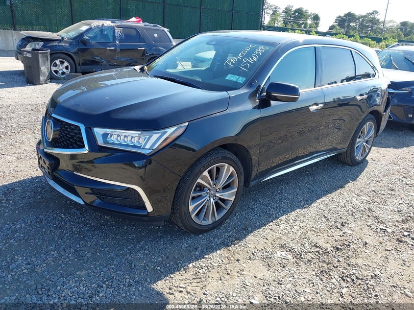ACURA MDX 2017 VIN 5FRYD4H57HB024631