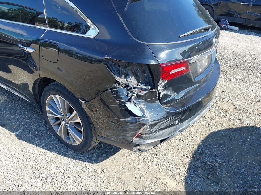 ACURA MDX 2017 VIN 5FRYD4H57HB024631