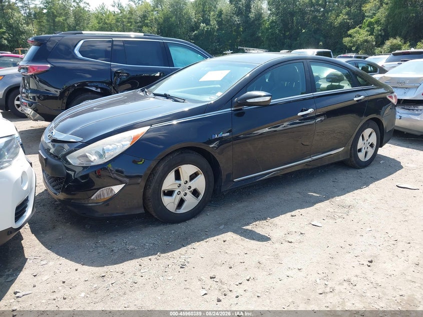 2012 HYUNDAI SONATA HYBRID auction photo 2