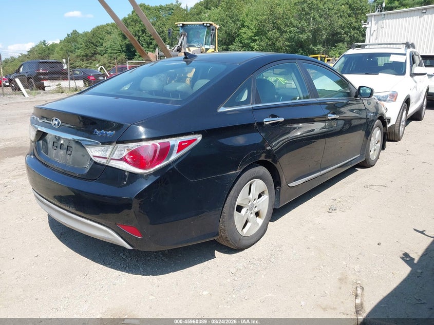 2012 HYUNDAI SONATA HYBRID auction photo 4