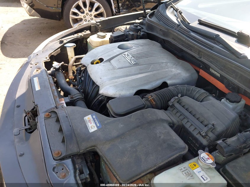 2012 HYUNDAI SONATA HYBRID auction photo 6
