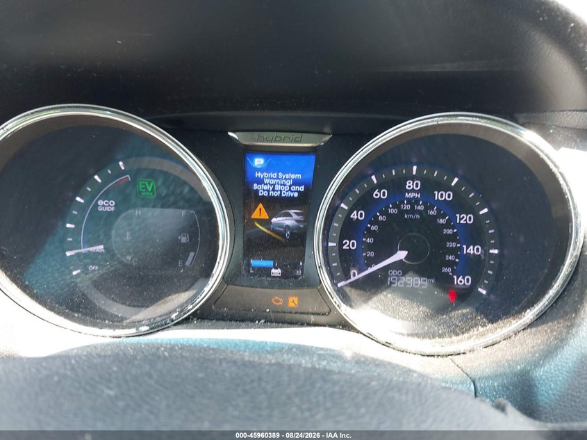 2012 HYUNDAI SONATA HYBRID auction photo 7