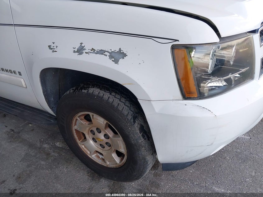 CHEVROLET TAHOE 2007 VIN 1GNFC13027J405923