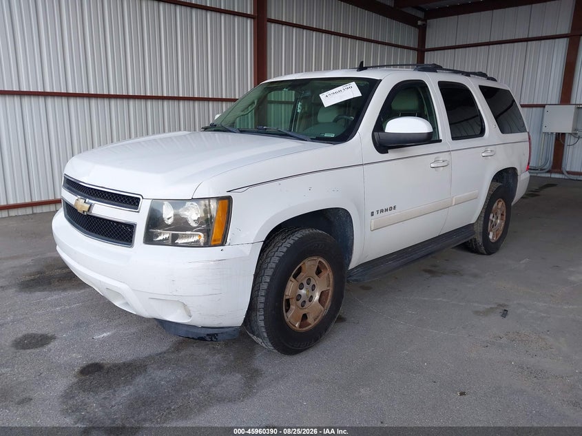 2007 Chevrolet Tahoe, Обычный износ, IAAI, VIN 1GNFC13027J405923 — фото 2