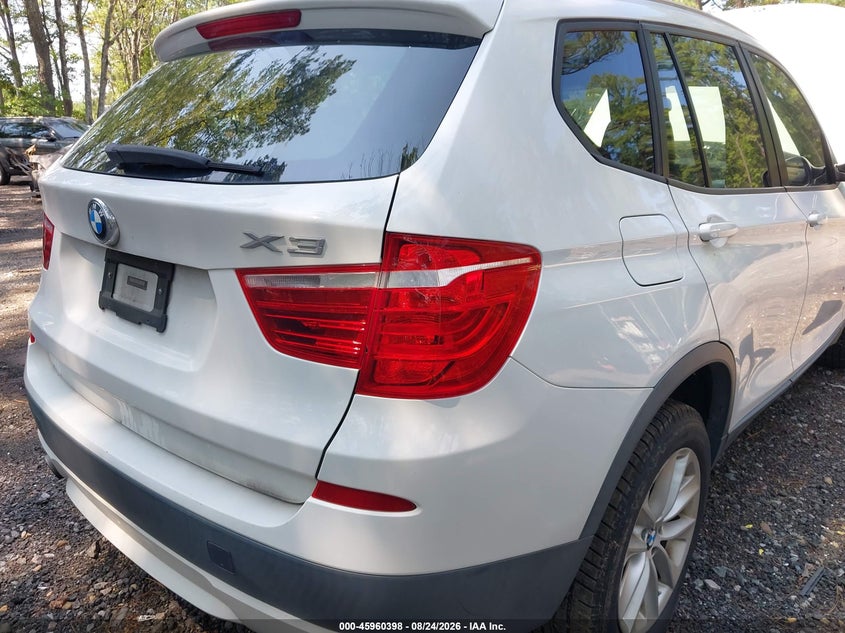 BMW X3 2014 VIN 5UXWX9C56E0D33216