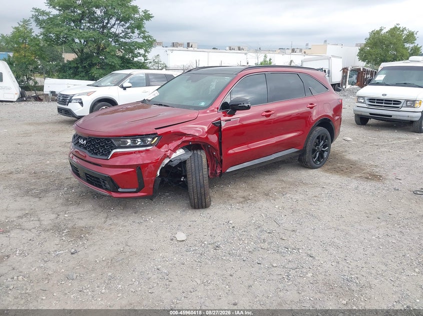 2023 Kia Sorento, Left Front, IAAI, VIN 5XYRKDLF5PG235264 — photo 2