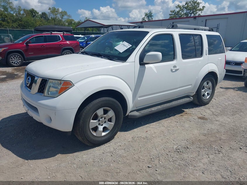 NISSAN PATHFINDER 2005 VIN 5N1AR18W85C710581