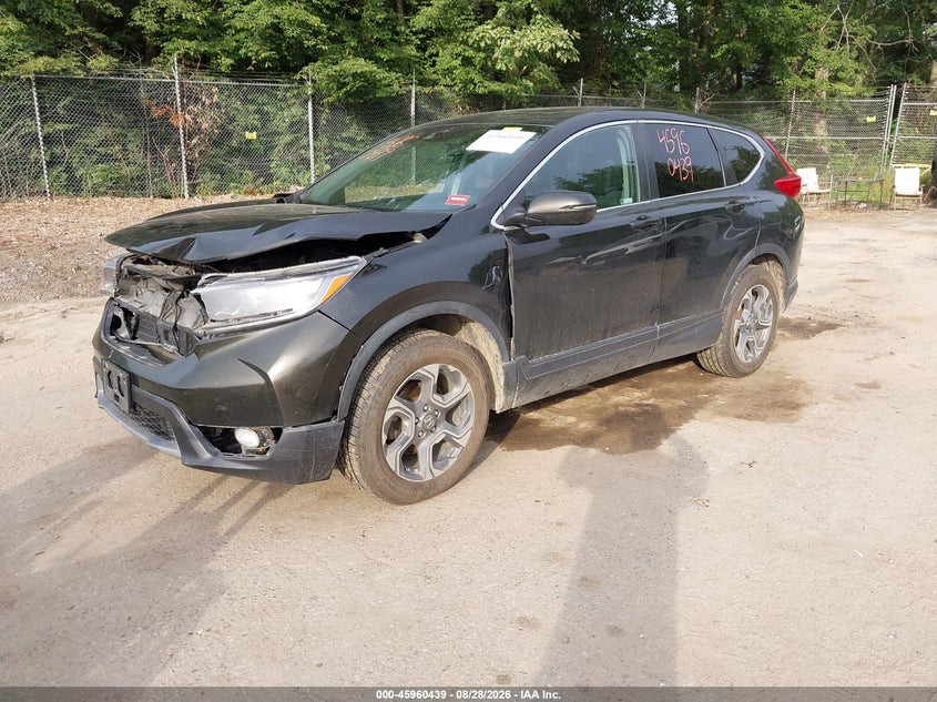 2019 Honda CR-V, Удар спереду, IAAI, VIN 5J6RW2H50KL003039 — фото 2