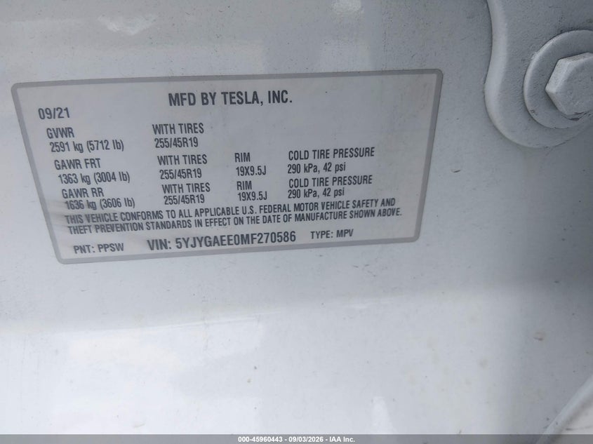 TESLA MODEL Y - zdjęcie 9