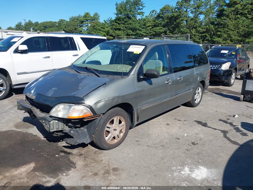 2003 Ford Windstar, Front End, IAAI, VIN 2FMZA52433BB88934 — photo 2