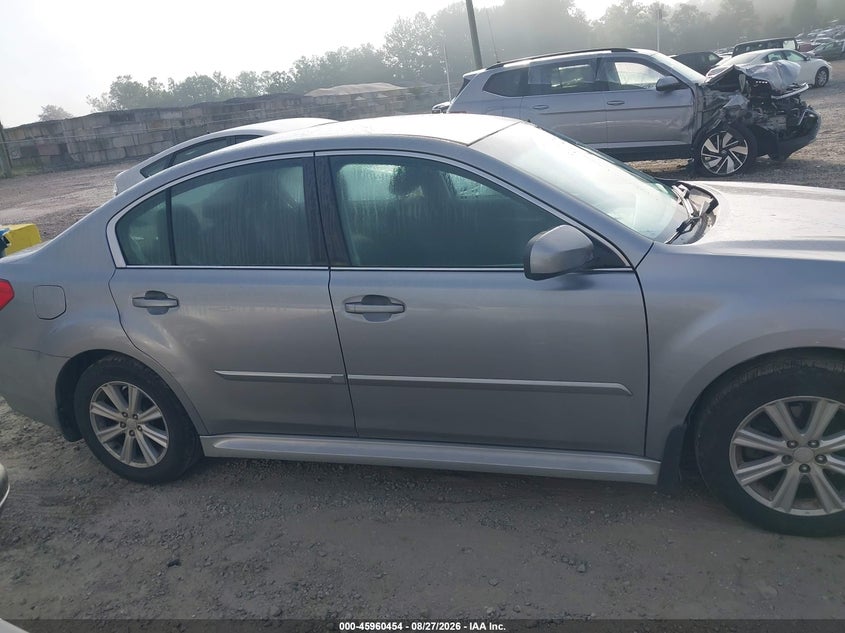 2011 SUBARU LEGACY SEDAN 2.5L H-4 VVT, 170HP