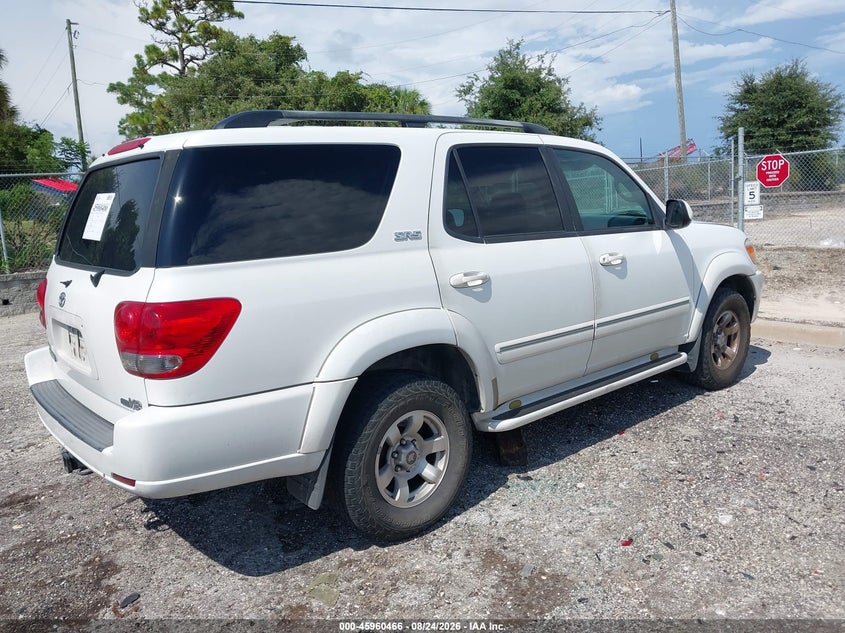 2006 TOYOTA SEQUOIA auction photo 4