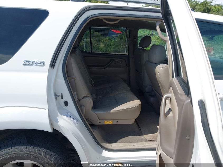 2006 TOYOTA SEQUOIA auction photo 8