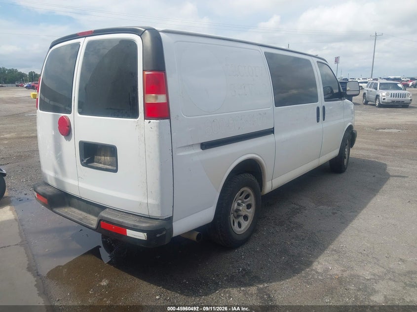 CHEVROLET EXPRESS 1500 2014 VIN 1GCSGAFX3E1154105