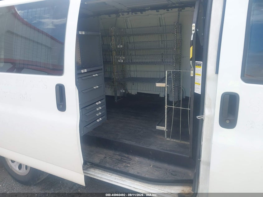 CHEVROLET EXPRESS 1500 2014 VIN 1GCSGAFX3E1154105