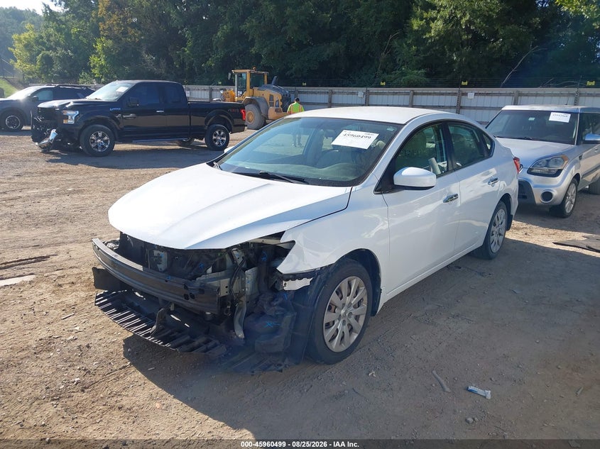 2017 NISSAN SENTRA auction photo 2