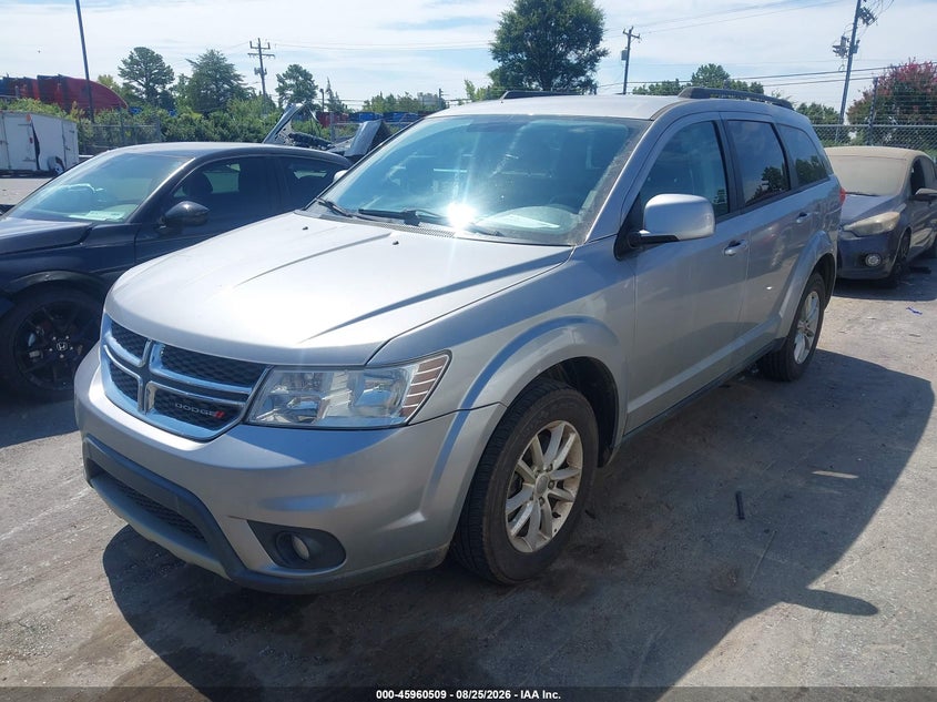 2015 Dodge Journey, Обычный износ, IAAI, VIN 3C4PDCBG7FT658540 — фото 2