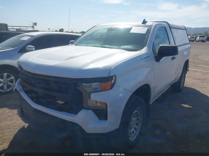 2023 Chevrolet Silverado, Normal Wear & Tear, IAAI, VIN 3GCNAAEK2PG334832 — photo 2