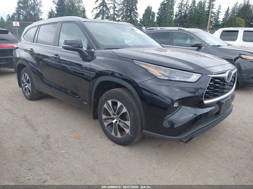 Vin: 5tdkbrch0rs141993, lot: 46459729, toyota highlander hybrid xle 20241