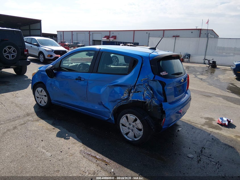 Vin: kl8cb6sa6hc771940, lot: 46459752, chevrolet spark ls cvt 20173