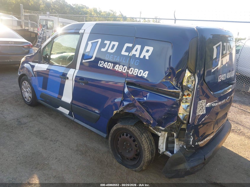 Vin: nm0le6e78f1219036, lot: 46459771, ford transit connect xl 20153