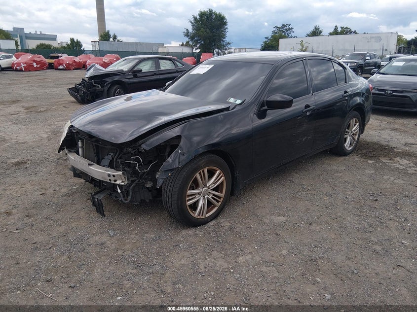 2013 Infiniti G, Удар спереду, IAAI, VIN JN1CV6AR9DM763053 — фото 2