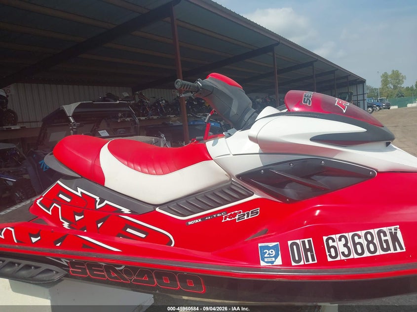 2008 SEADOO RXT 215 auction photo 5