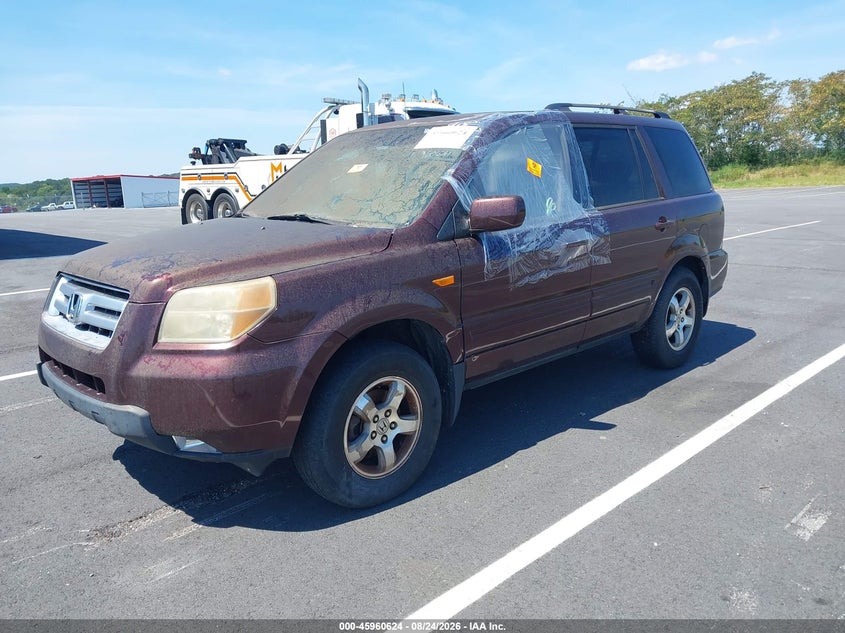 2008 HONDA PILOT auction photo 2