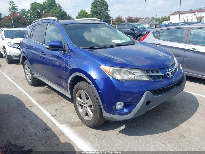 2015 Toyota Rav4 Xle, Rear, IAAI, VIN 2T3RFREVXFW242930
