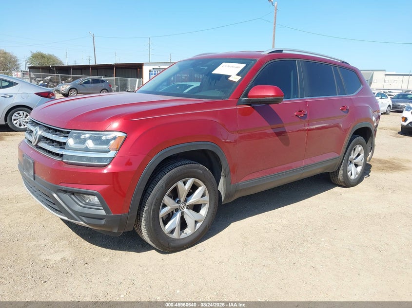 2018 Volkswagen Atlas, Удар сзади, IAAI, VIN 1V2LR2CA2JC551239 — фото 2