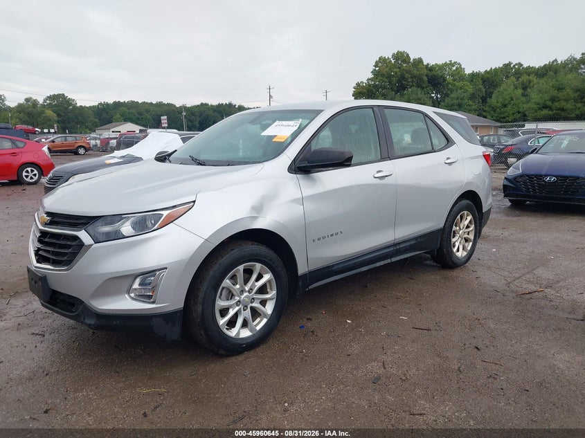 2018 Chevrolet Equinox, Стихія, IAAI, VIN 2GNAXREV5J6105917 — фото 2