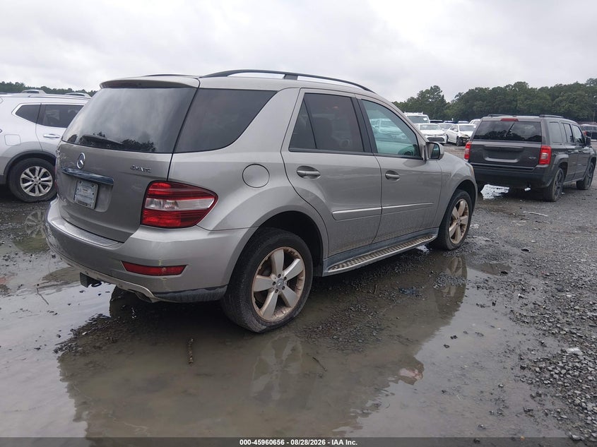 MERCEDES-BENZ ML 2009 VIN 4JGBB86E19A452952