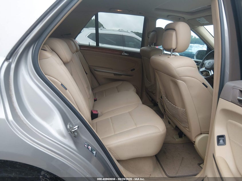 MERCEDES-BENZ ML 2009 VIN 4JGBB86E19A452952