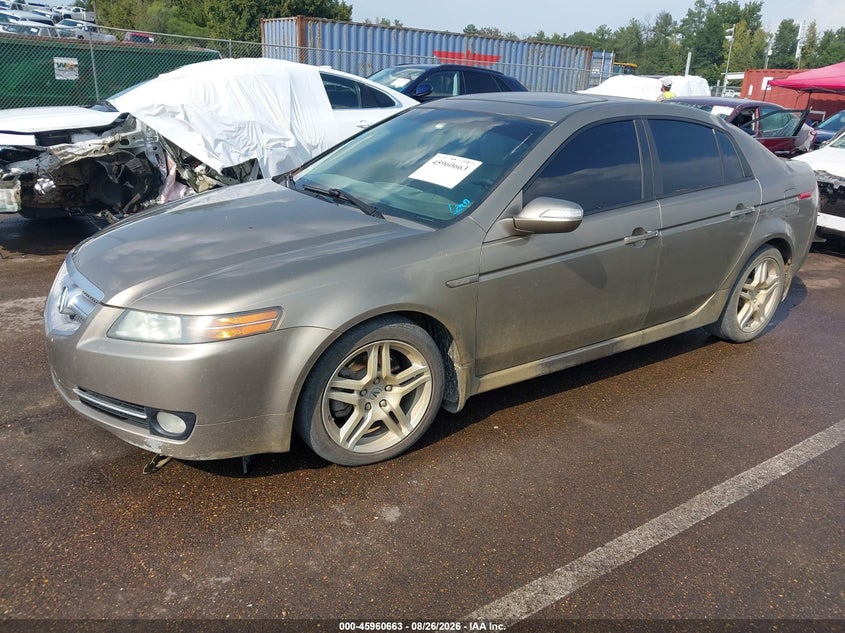 2008 Acura TL, Удар ззаду, IAAI, VIN 19UUA66248A043936 — фото 2