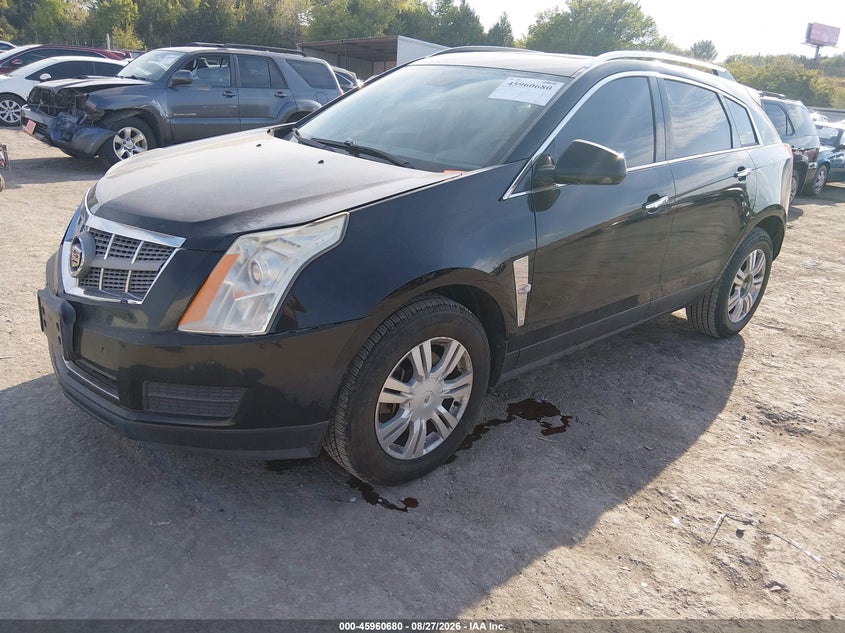 2010 Cadillac SRX, Front End, IAAI, VIN 3GYFNAEY1AS512967 — photo 2