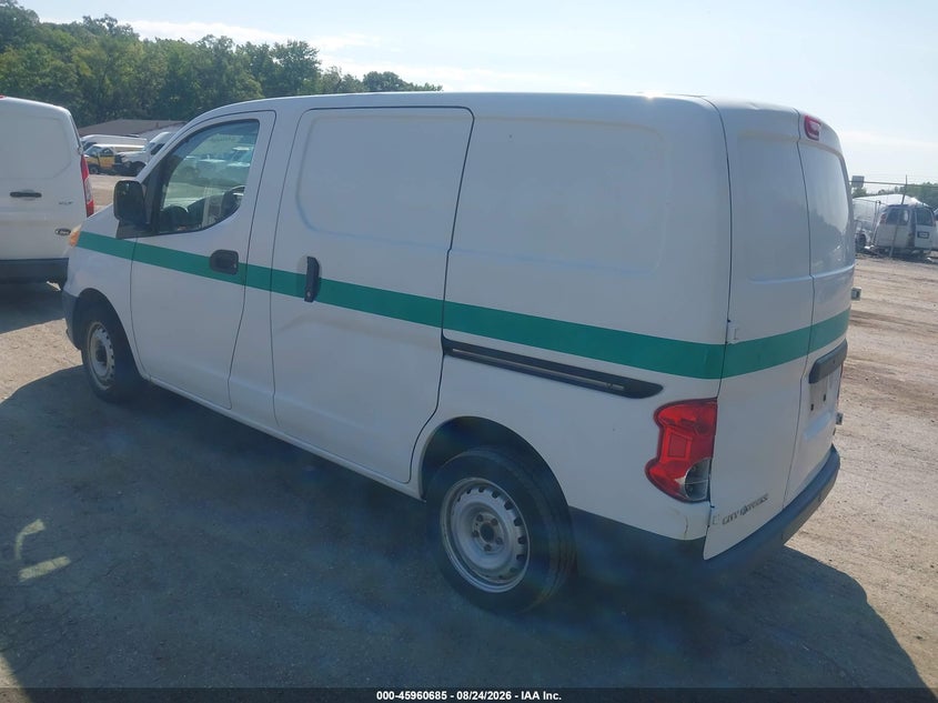 Vin: 3n63m0yn8fk695179, lot: 46459904, chevrolet city express 1ls 20153