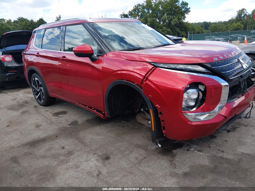 Vin: ja4j4va8xnz088420, lot: 46459915, mitsubishi outlander sel 2.5 s-awc/sel launch edition s-awc/sel special edition s-awc 20221