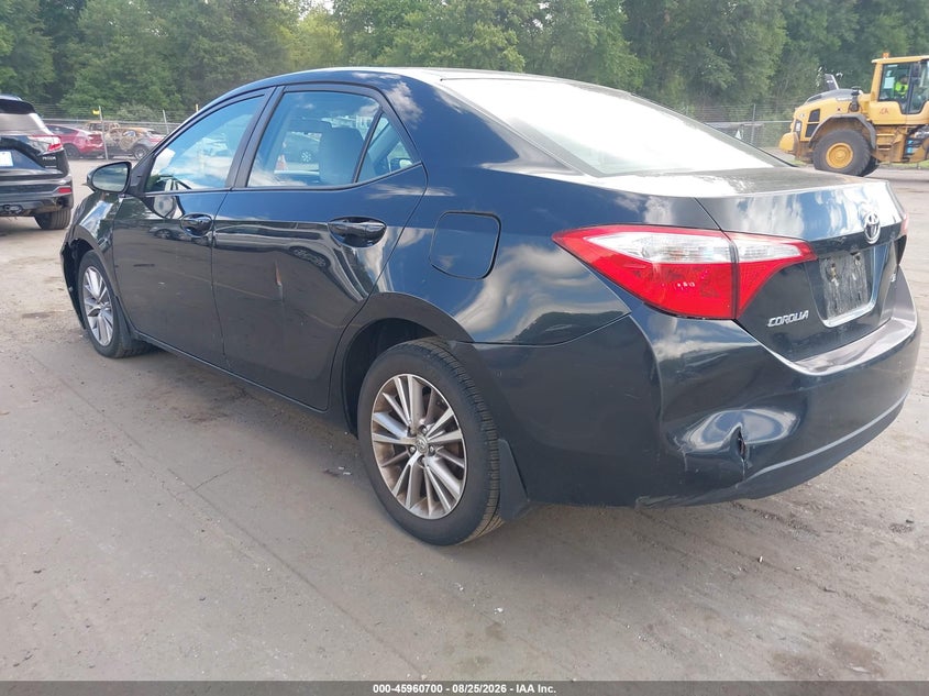 Vin: 2t1burhe8fc241319, lot: 46459919, toyota corolla le plus 20153