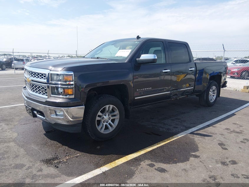 2014 Chevrolet Silverado, Левый бок, IAAI, VIN 3GCUKSEC3EG399659 — фото 2