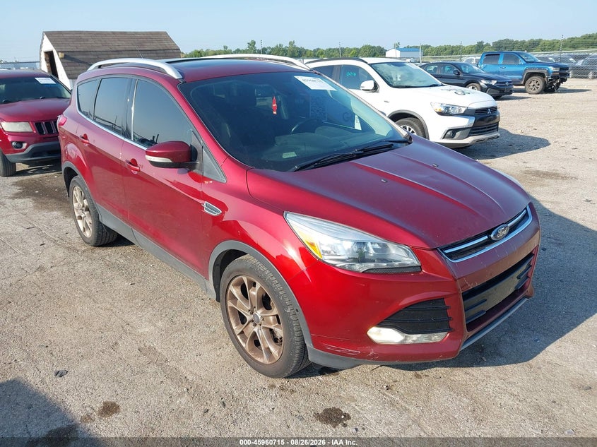 Vin: 1fmcu9j98eue15825, lot: 46459934, ford escape titanium 2014 img_1